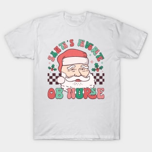 santas favorite OB nurse T-Shirt